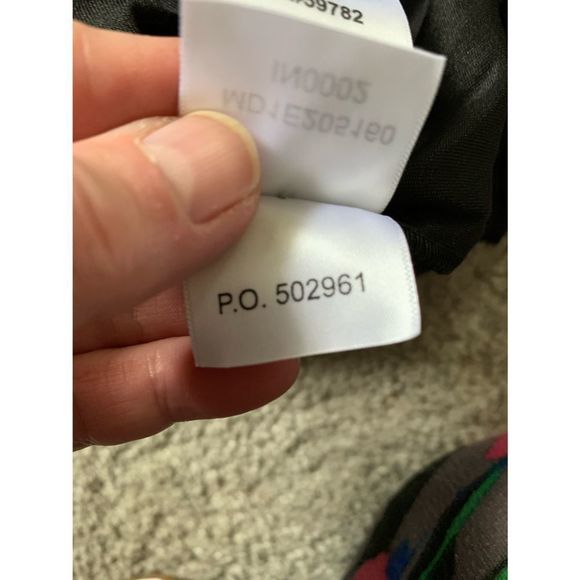 Aidan Mattox V-Neck Black Side Slit Sequined Dress 2 - Picture 9 of 11